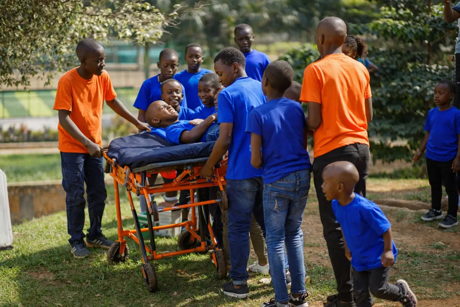 First aid group exercise